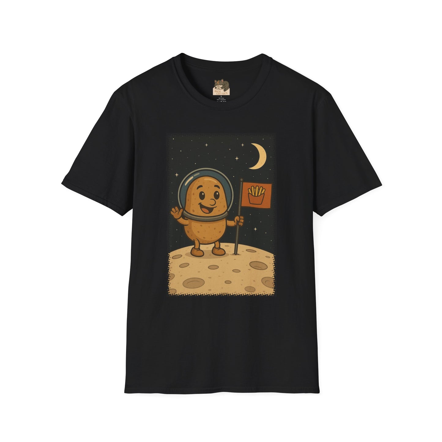 "Spud Has Landed" Adult Size Graphic Tee Shirt