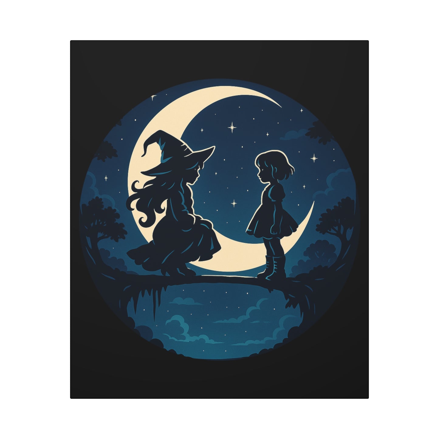 "Witch's Moon Talk" Wall Art
