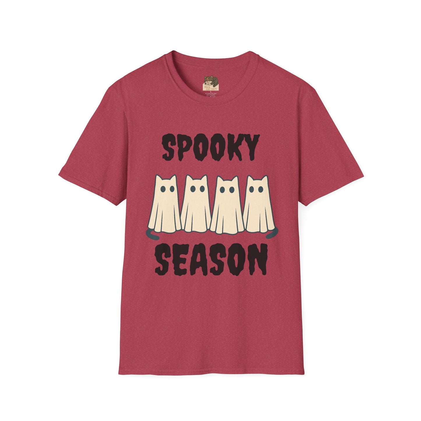 "Spooky Season" Adult Size Graphic Tee Shirt