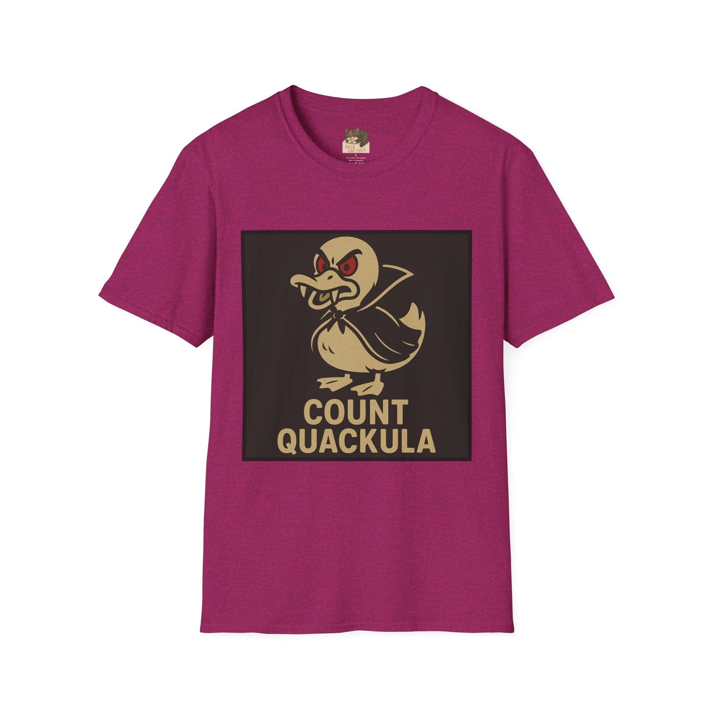 "Count Quackula" Adult Size Graphic Tee Shirt