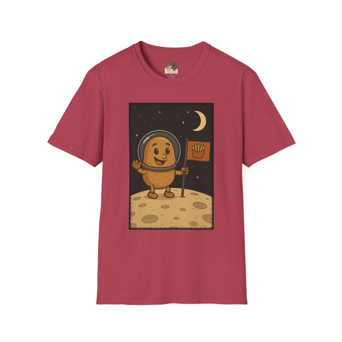 "Spud Has Landed" Adult Size Graphic Tee Shirt