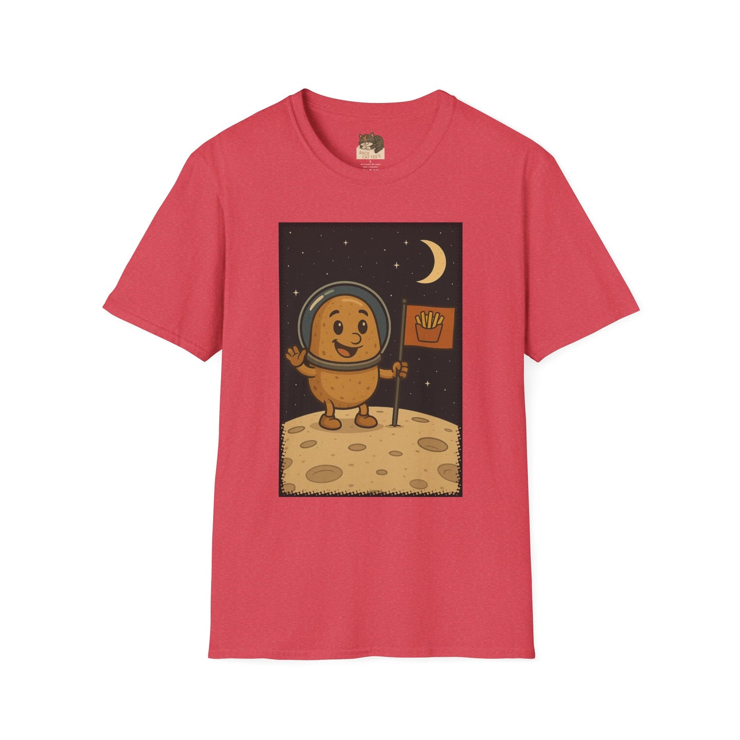 "Spud Has Landed" Adult Size Graphic Tee Shirt