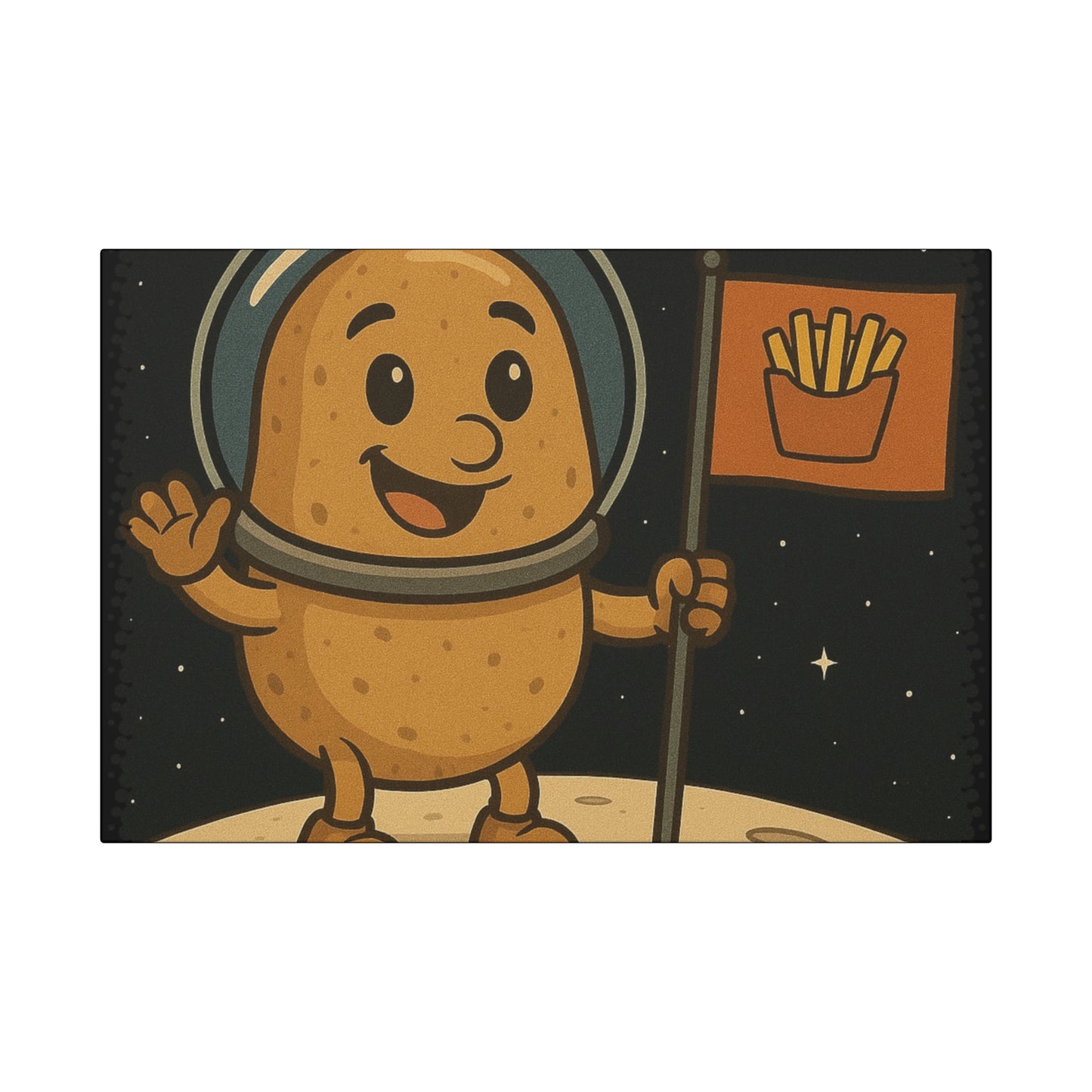 "Spud has Landed" Wall Art
