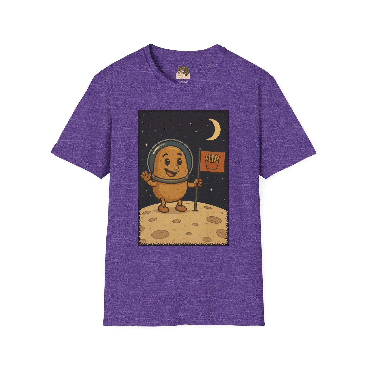 "Spud Has Landed" Adult Size Graphic Tee Shirt