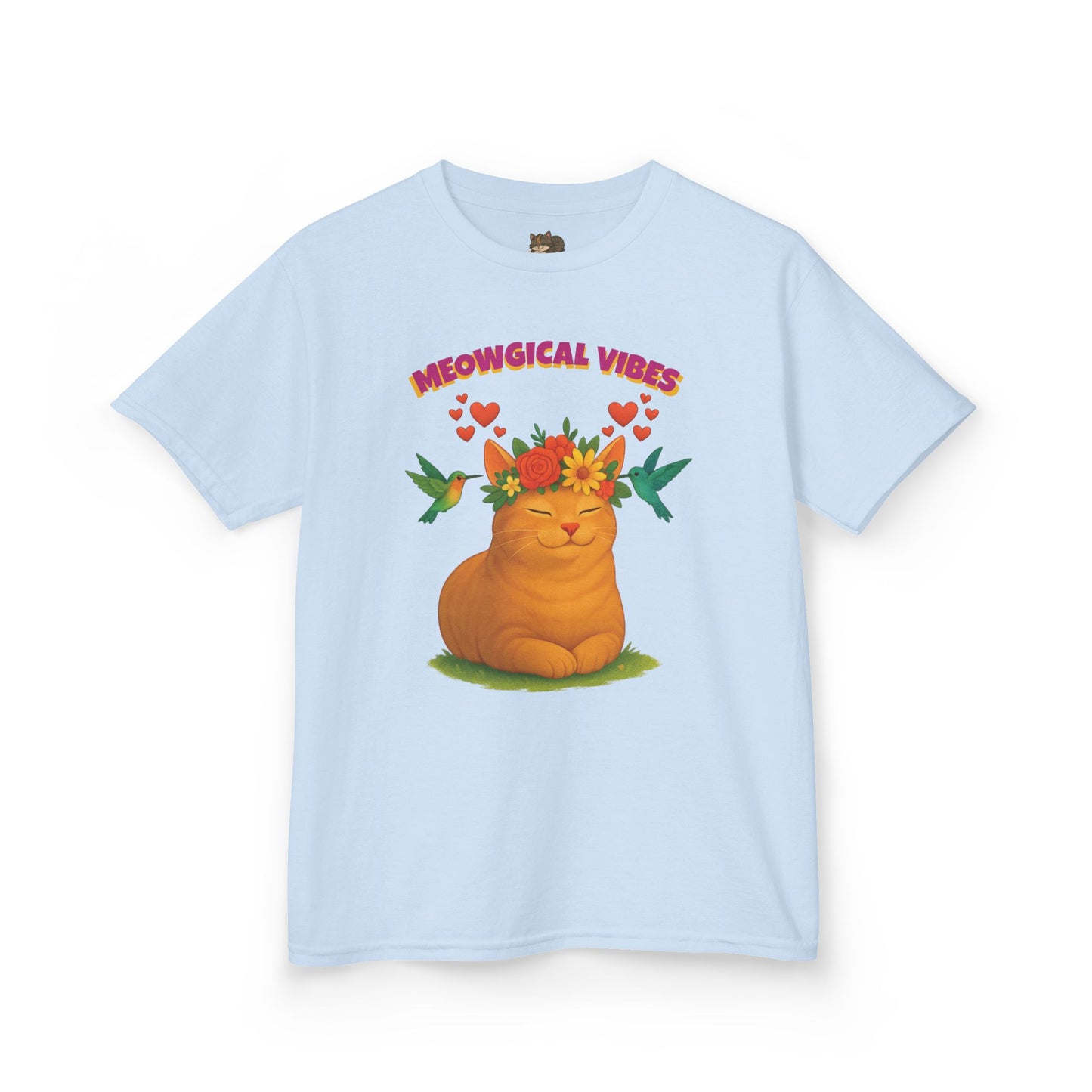 "Meowgical Vibes Cat Shirt" Junior Graphic Tee Shirt