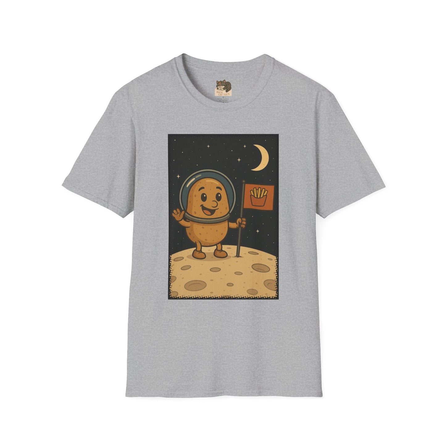 "Spud Has Landed" Adult Size Graphic Tee Shirt