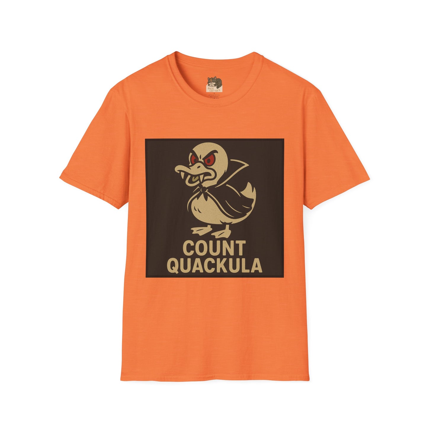 "Count Quackula" Adult Size Graphic Tee Shirt
