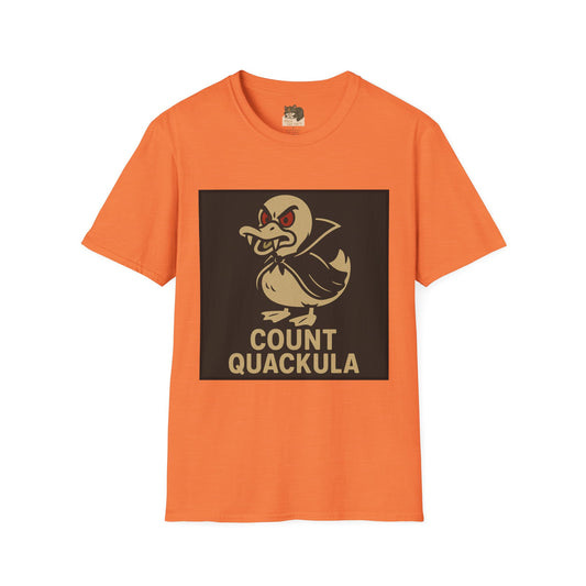 "Count Quackula" Adult Size Graphic Tee Shirt