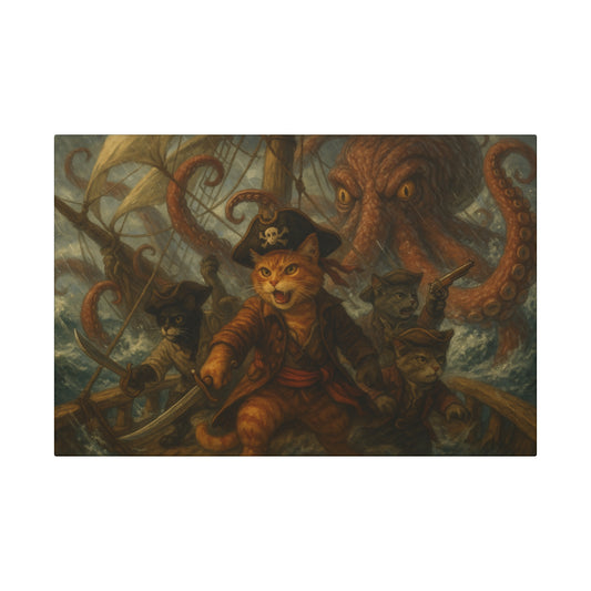 "Cat Pirate" Wall Art