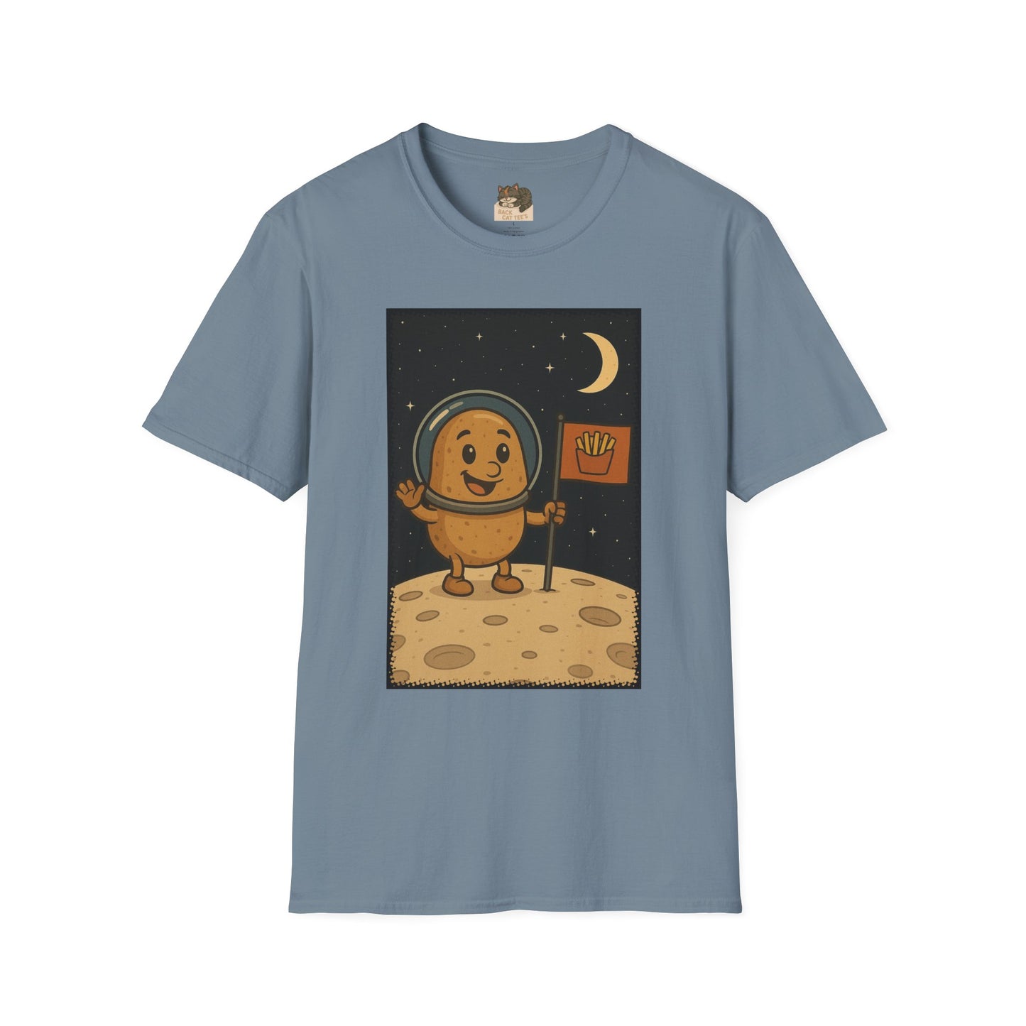 "Spud Has Landed" Adult Size Graphic Tee Shirt