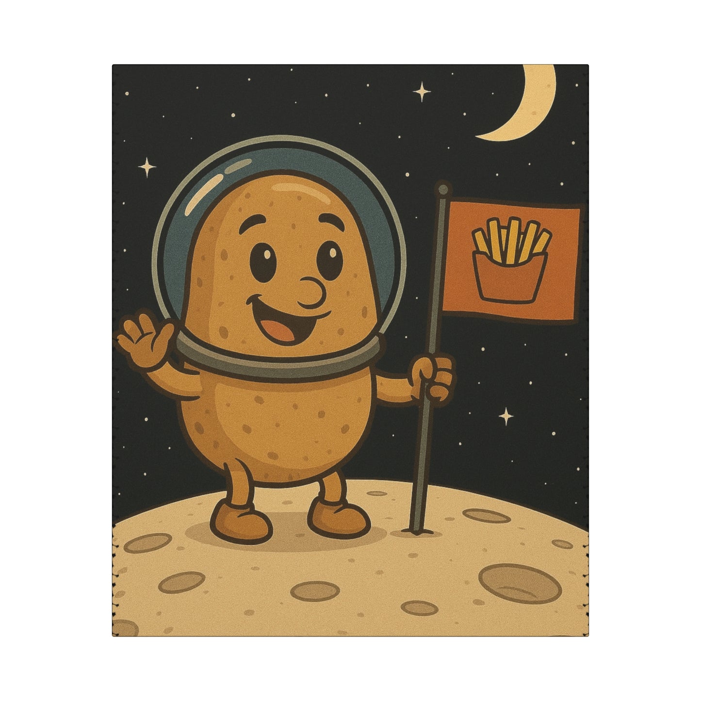 "Spud has Landed" Wall Art