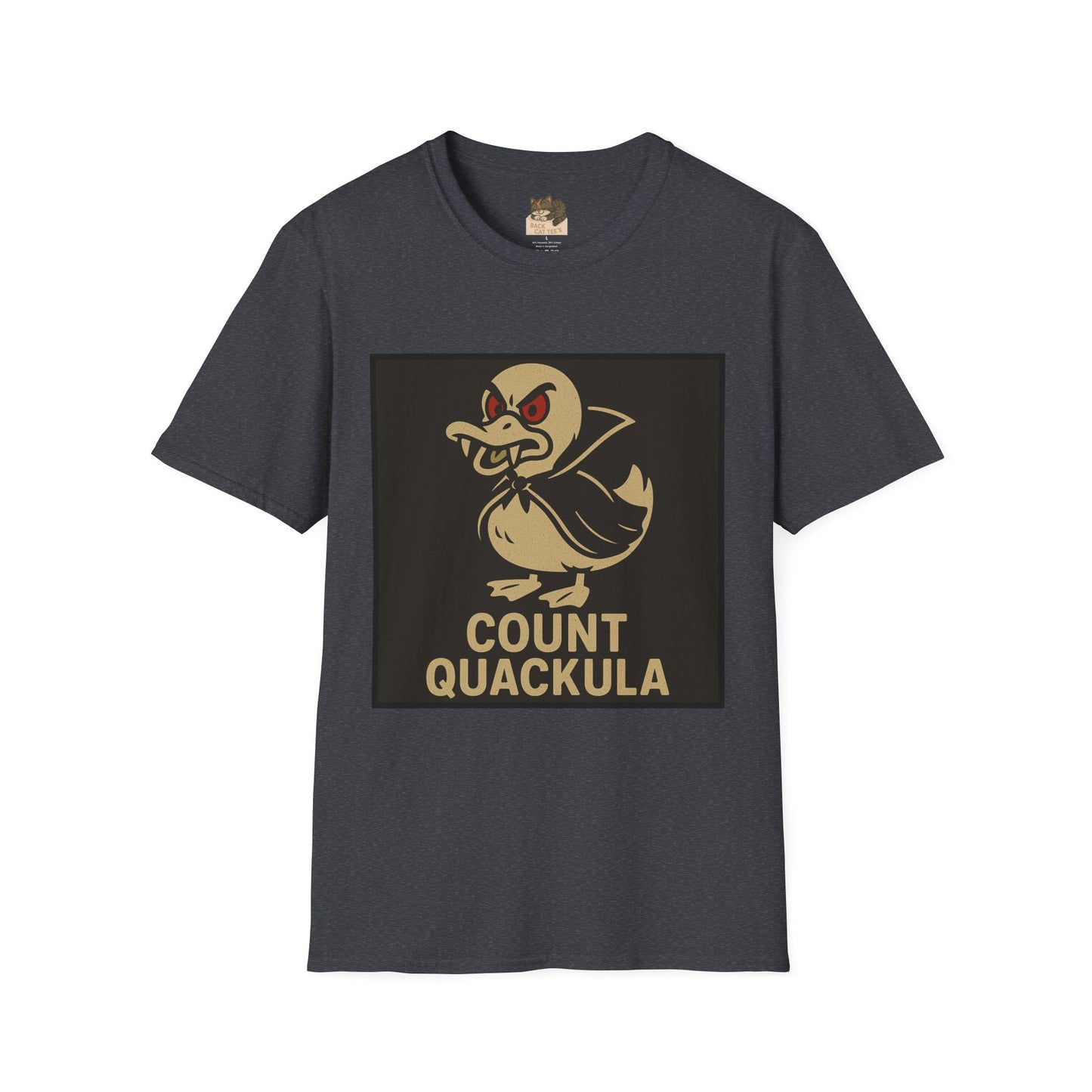 "Count Quackula" Adult Size Graphic Tee Shirt