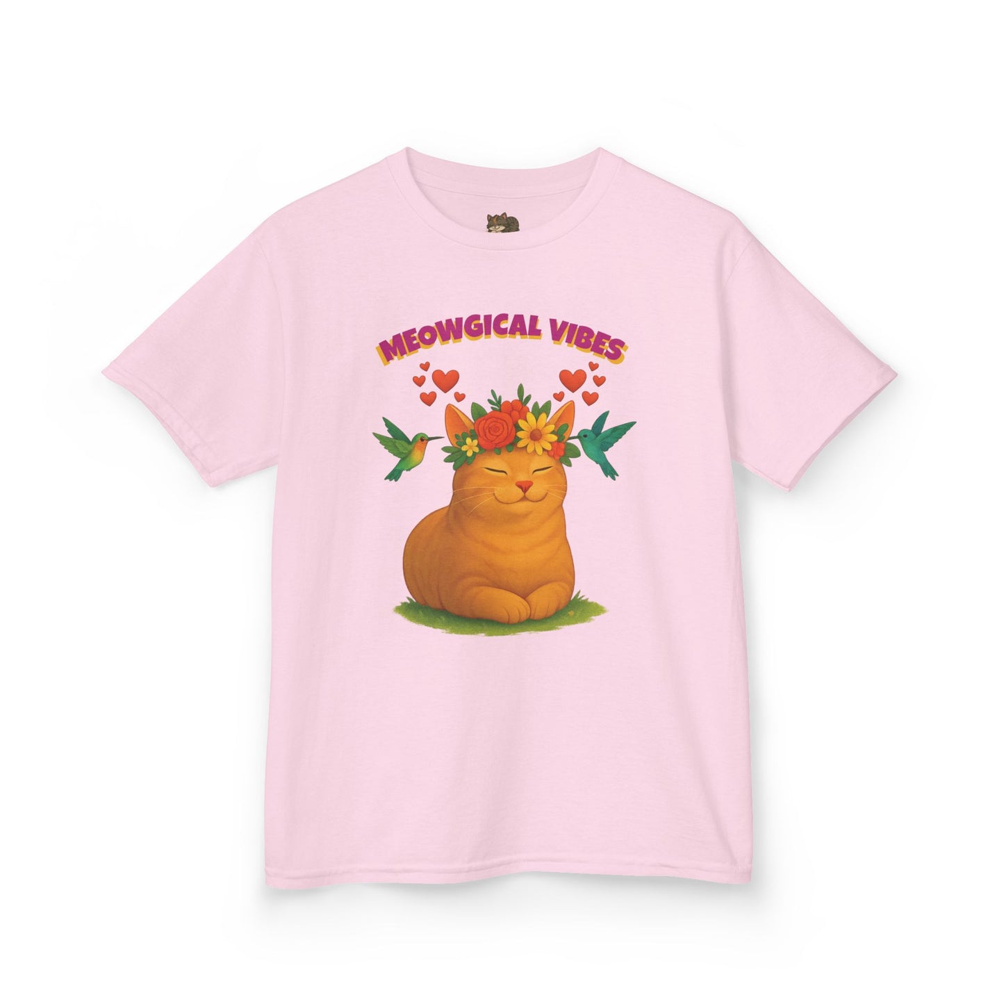 "Meowgical Vibes Cat Shirt" Junior Graphic Tee Shirt