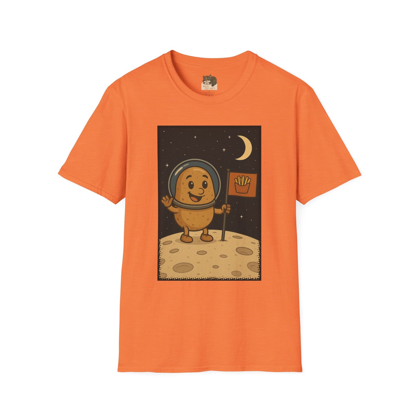 "Spud Has Landed" Adult Size Graphic Tee Shirt