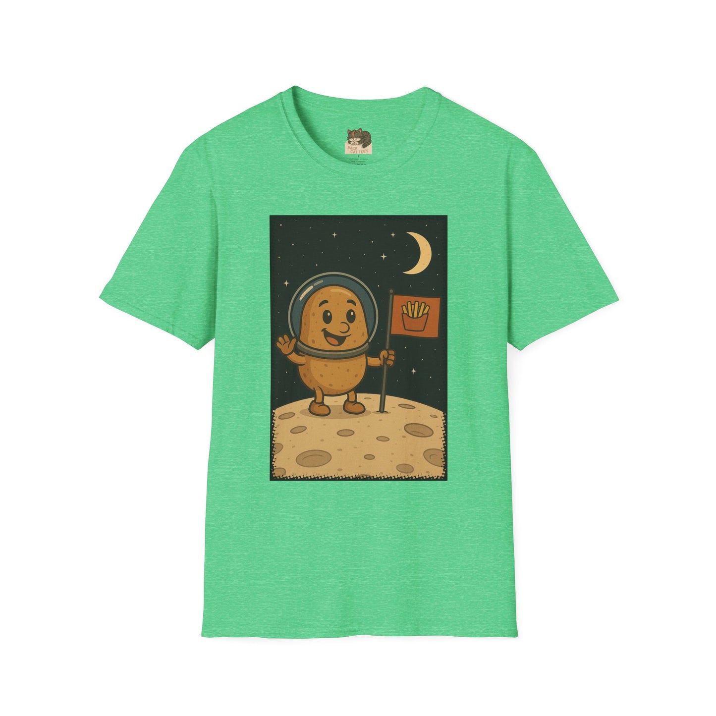 "Spud Has Landed" Adult Size Graphic Tee Shirt