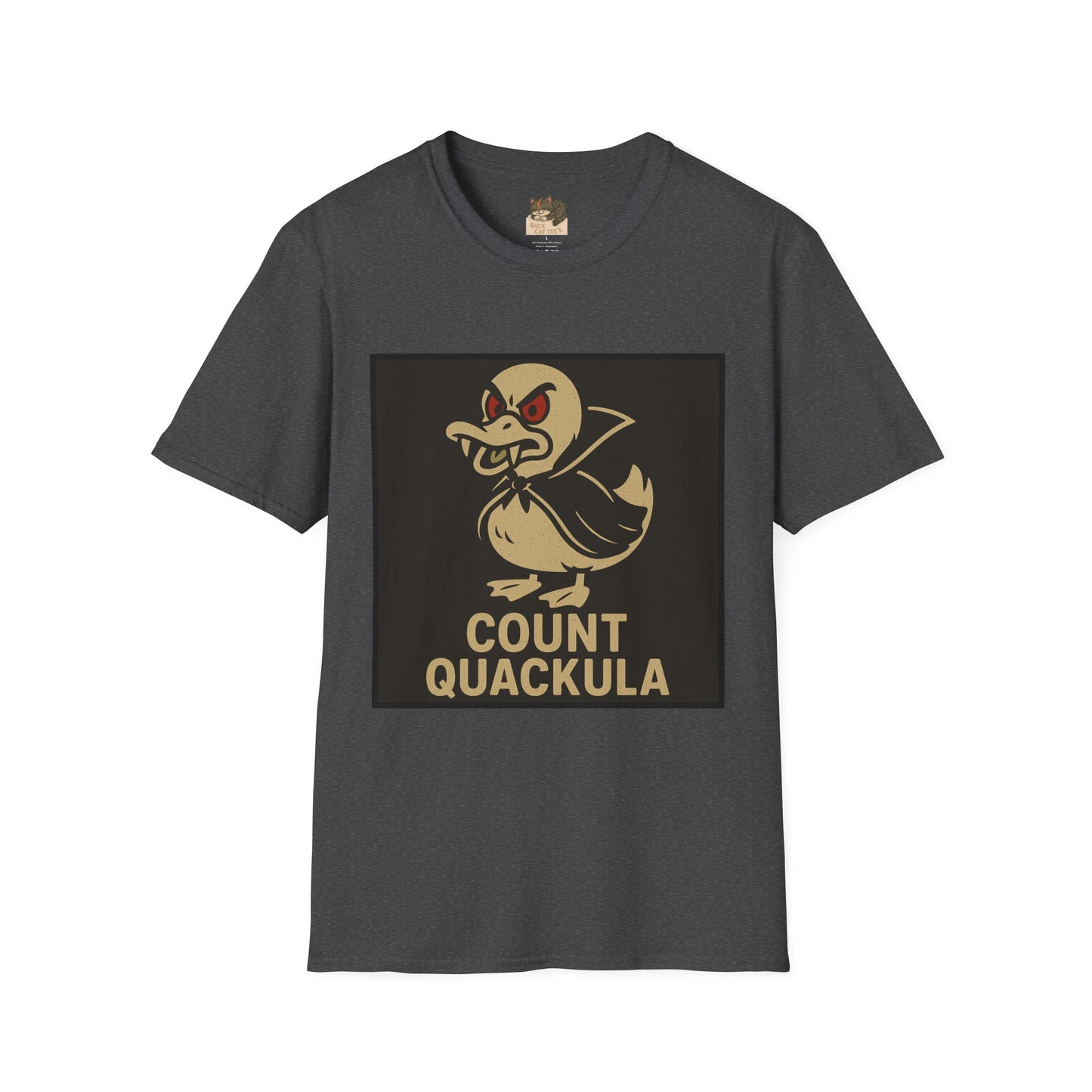 "Count Quackula" Adult Size Graphic Tee Shirt