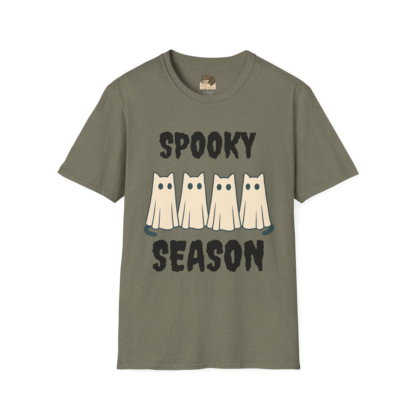 "Spooky Season" Adult Size Graphic Tee Shirt