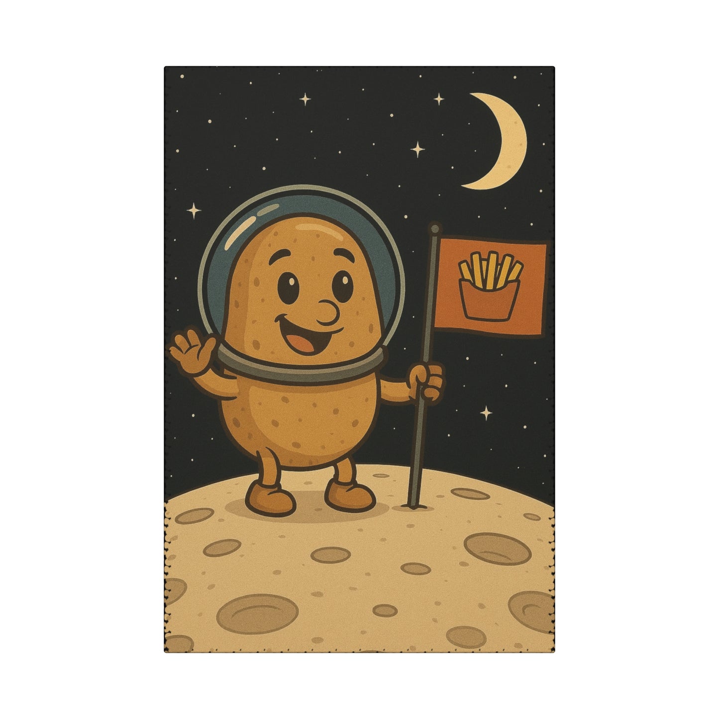 "Spud has Landed" Wall Art