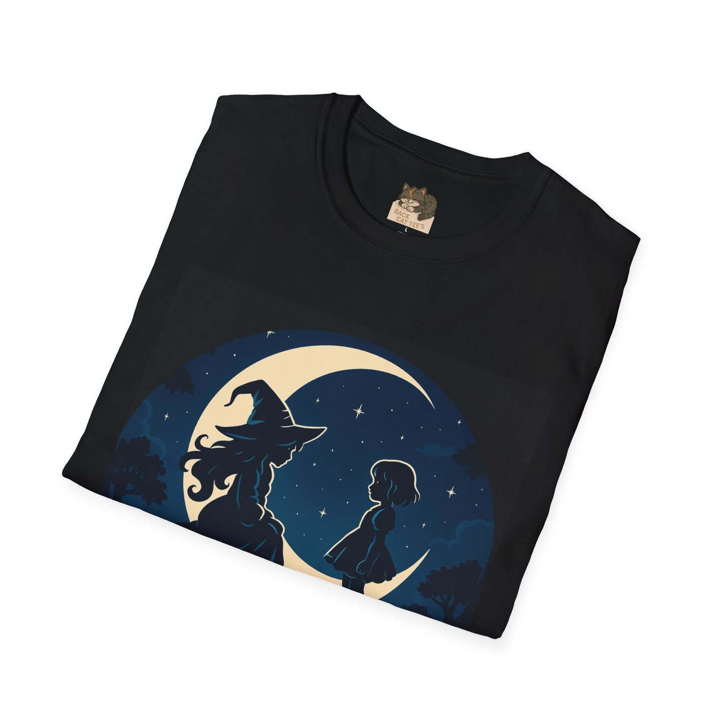 "Witch's Moon Talk" Adult Size Graphic Tee Shirt