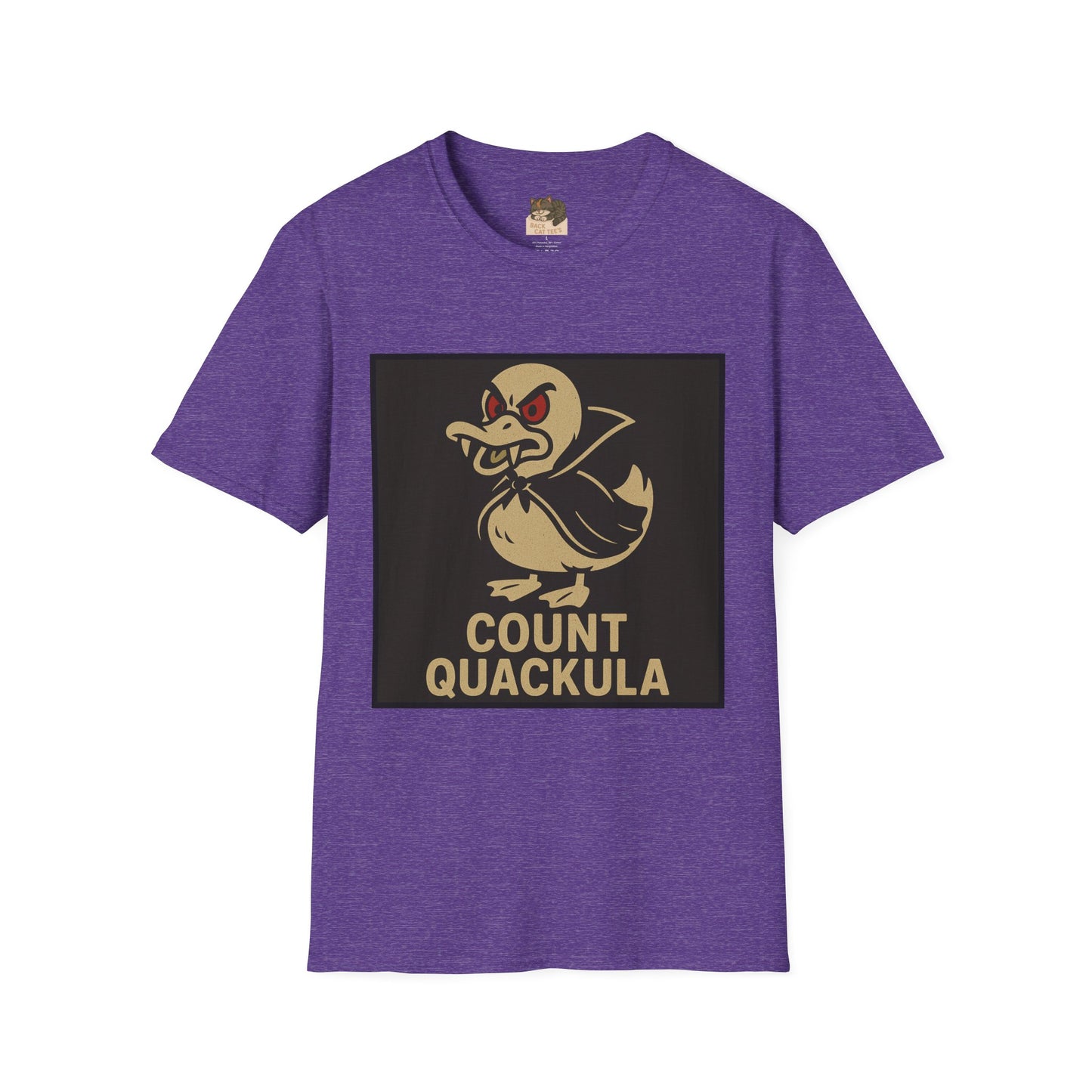 "Count Quackula" Adult Size Graphic Tee Shirt
