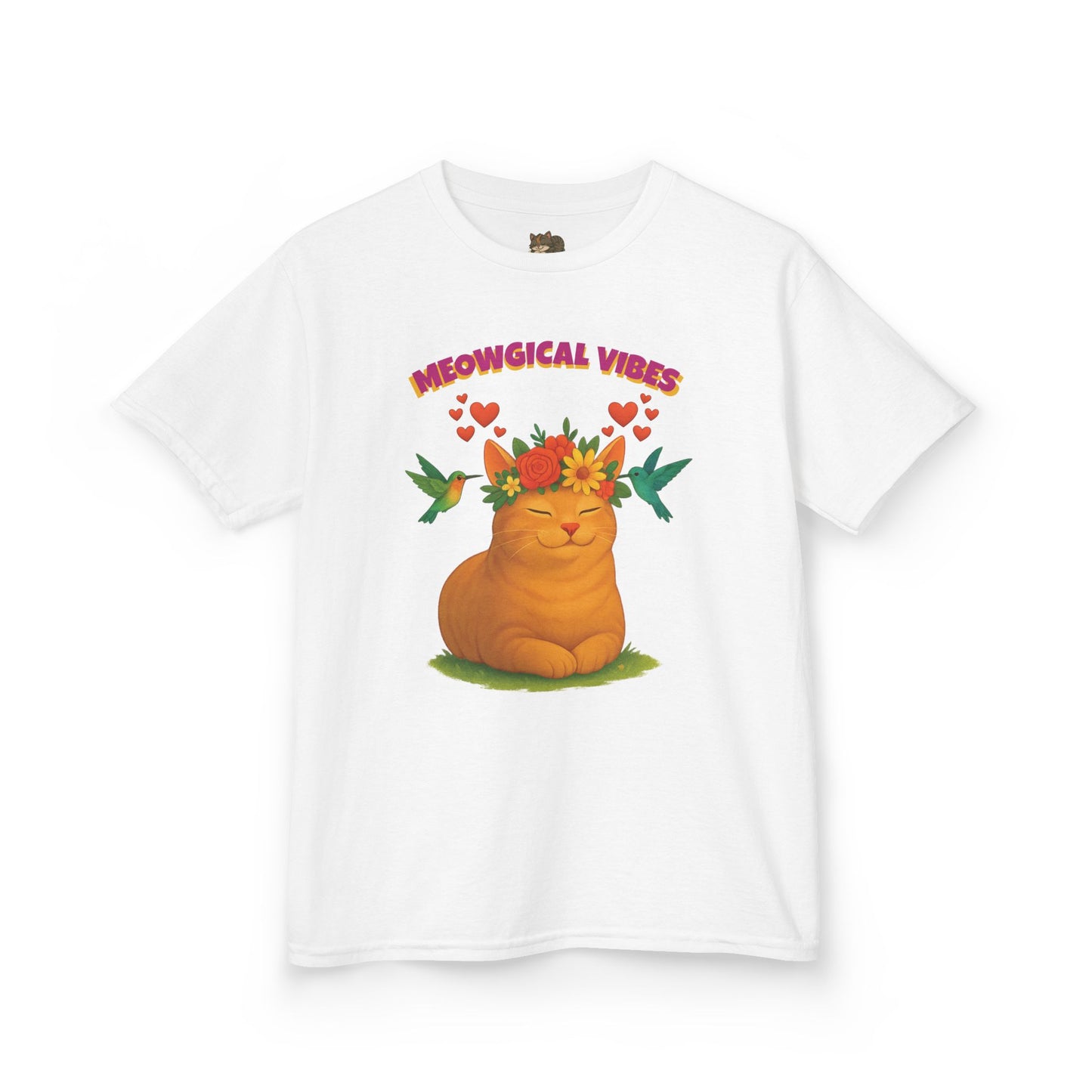 "Meowgical Vibes Cat Shirt" Junior Graphic Tee Shirt