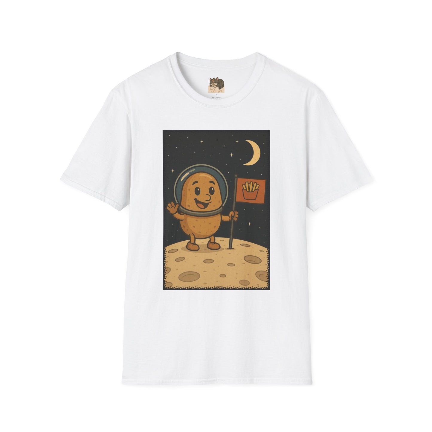 "Spud Has Landed" Adult Size Graphic Tee Shirt