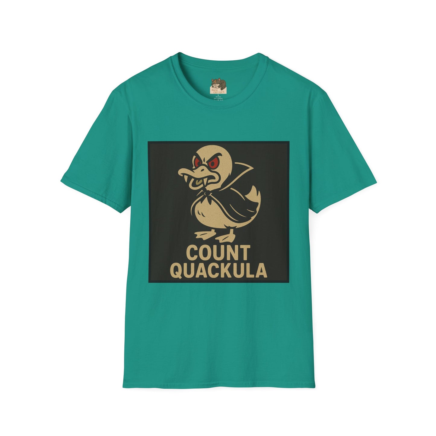 "Count Quackula" Adult Size Graphic Tee Shirt
